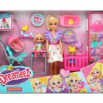 Dreameez Babysitting set s lutkom