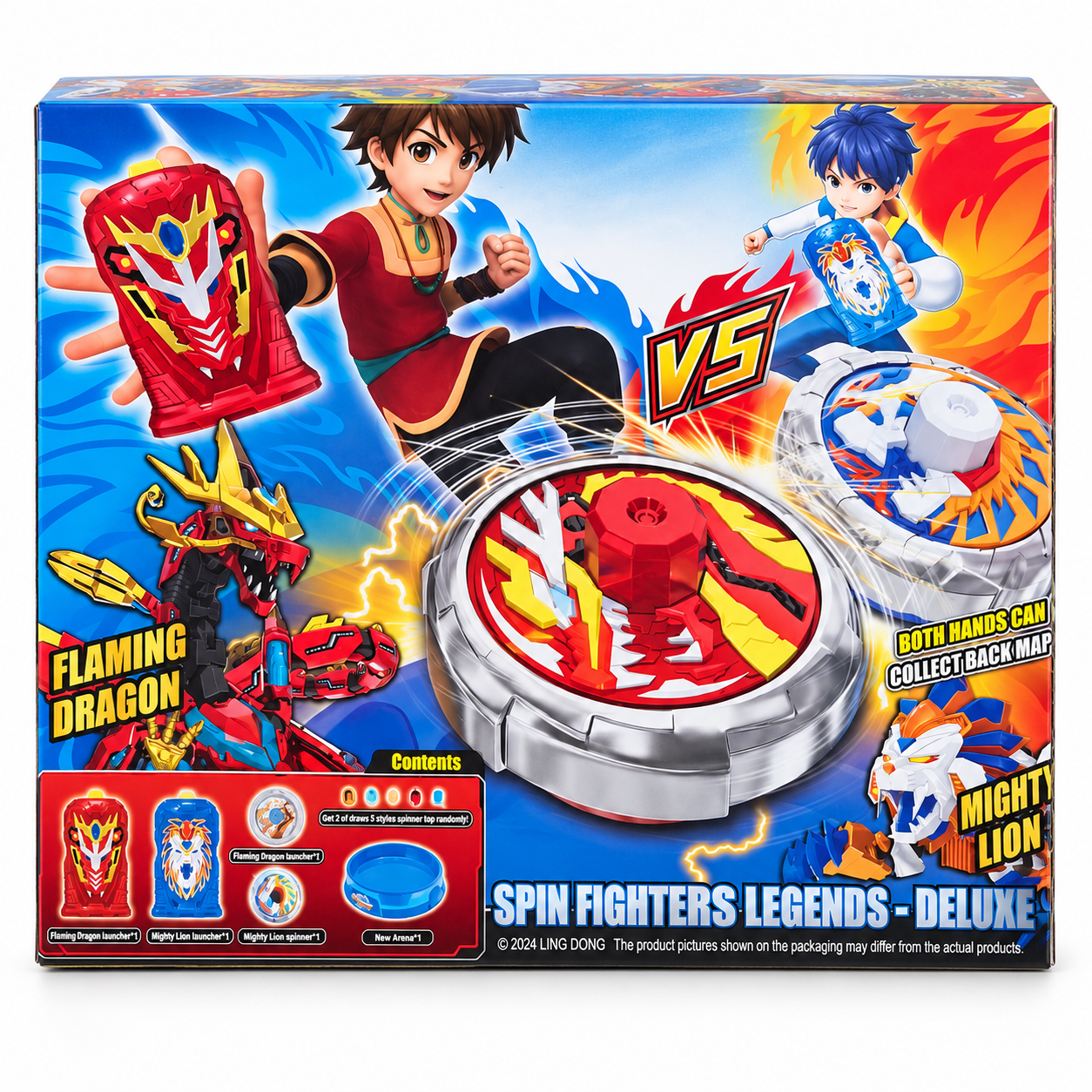 spin-fighters-deluxe-set Spin Fighters Legends Deluxe Set - Slika 1