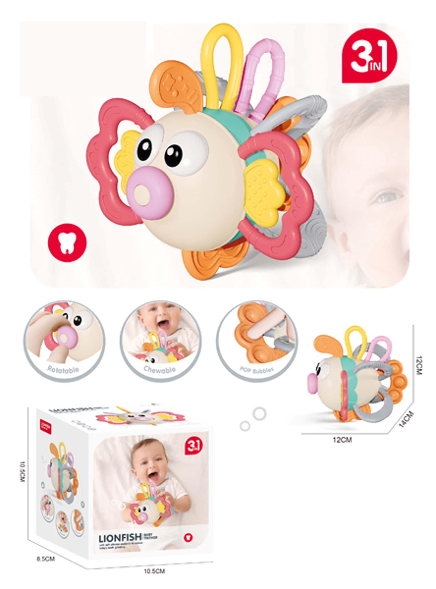 Bebi-igracka-zvrcka-MS71299-1 Bebi igračka zvrčka - Slika 1