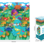 PODLOGA DINOSAURUS 120x100cm