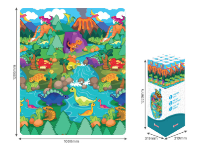 PODLOGA-DINOSAURUS-120x100cm-PZ30746-1 PODLOGA DINOSAURUS 120x100cm - Slika 1