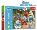 Puzzle delova strumfovi