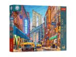 Puzzle delova pogled na most na menhetnu