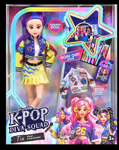 K-Pop lutke Tia Luna i Yumi 30 cm