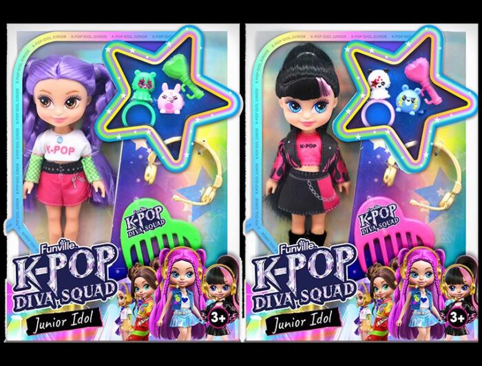 K-Pop lutke Diva Squad Junior Team 13 cm
