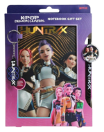 K-Pop Demon Hunters - poklon set sa notesom, olovkom i priveskom