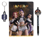 K-Pop Demon Hunters - poklon set sa notesom, olovkom i priveskom - Slika 2