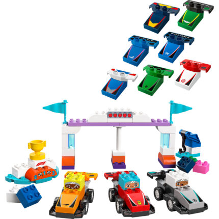 LEGO® DUPLO 10445 Trkački automobili i vozači tima F1®
