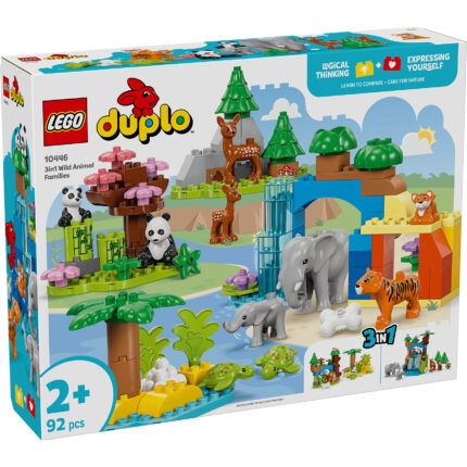 LEGO® DUPLO 10446 3-u-1 Porodice divljih životinja