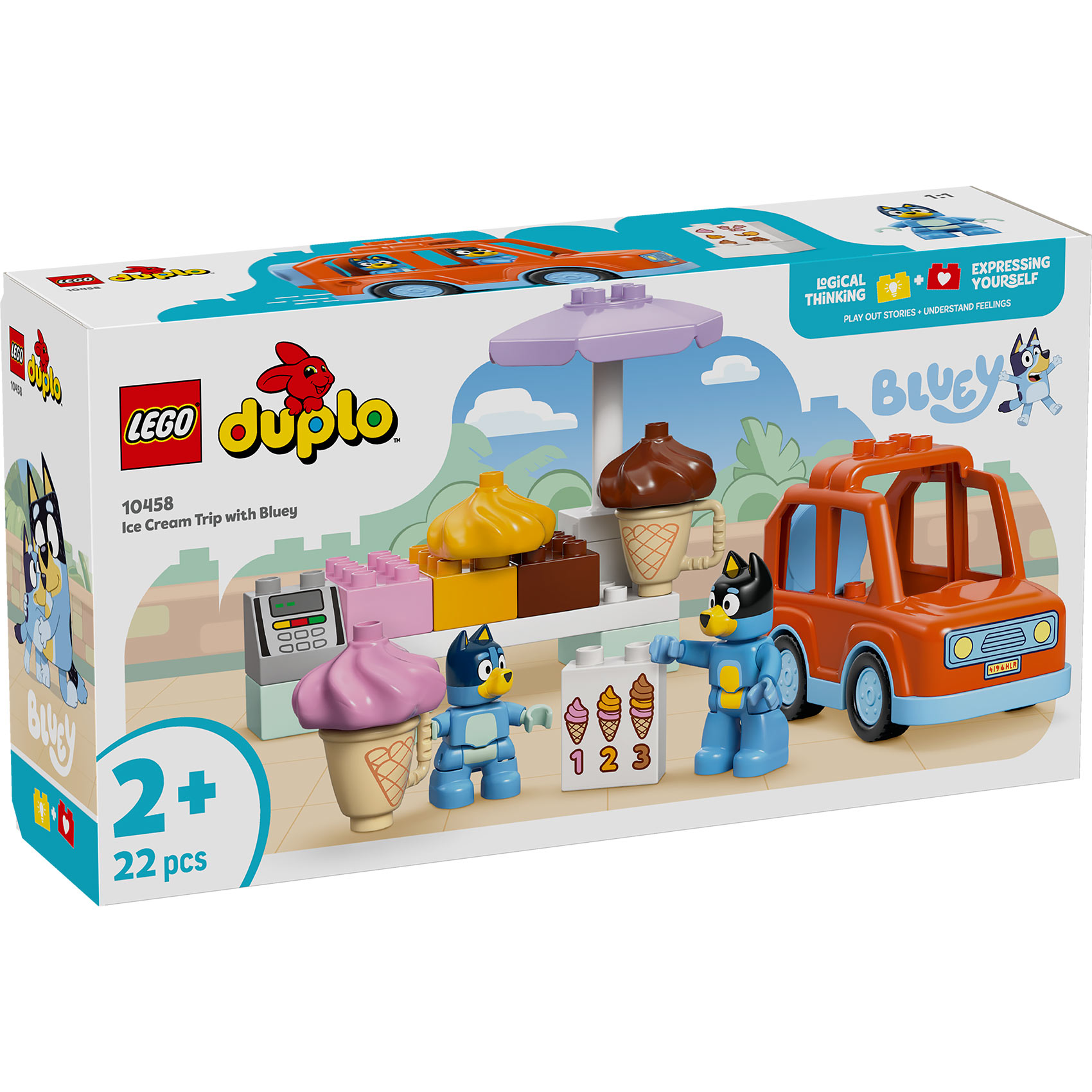 LEGO® DUPLO 10458 Putovanje na sladoled sa Blui LEGO® DUPLO 10458 Putovanje na sladoled sa Blui
