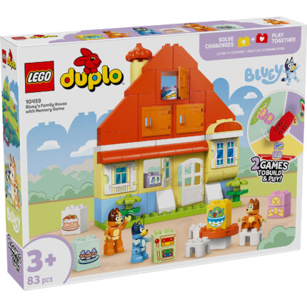 LEGO® DUPLO 10459 Bluina porodična kuća sa igrom pamćenja