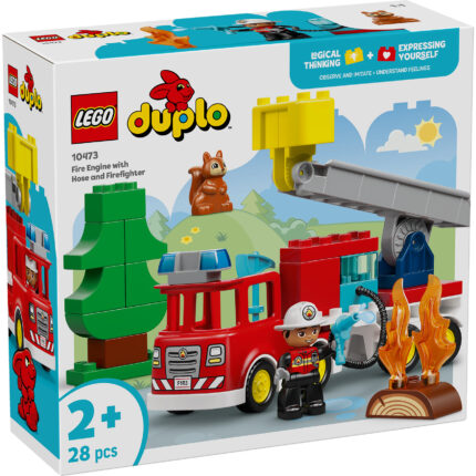 LEGO® DUPLO 10473 Vatrogasni kamion sa crevom i vatrogascem