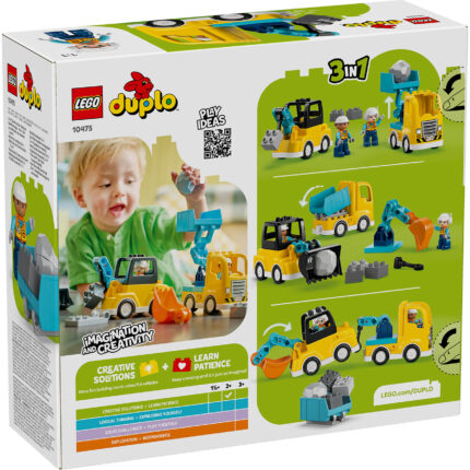 LEGO® DUPLO 10475 3 u 1 Građevinska vozila