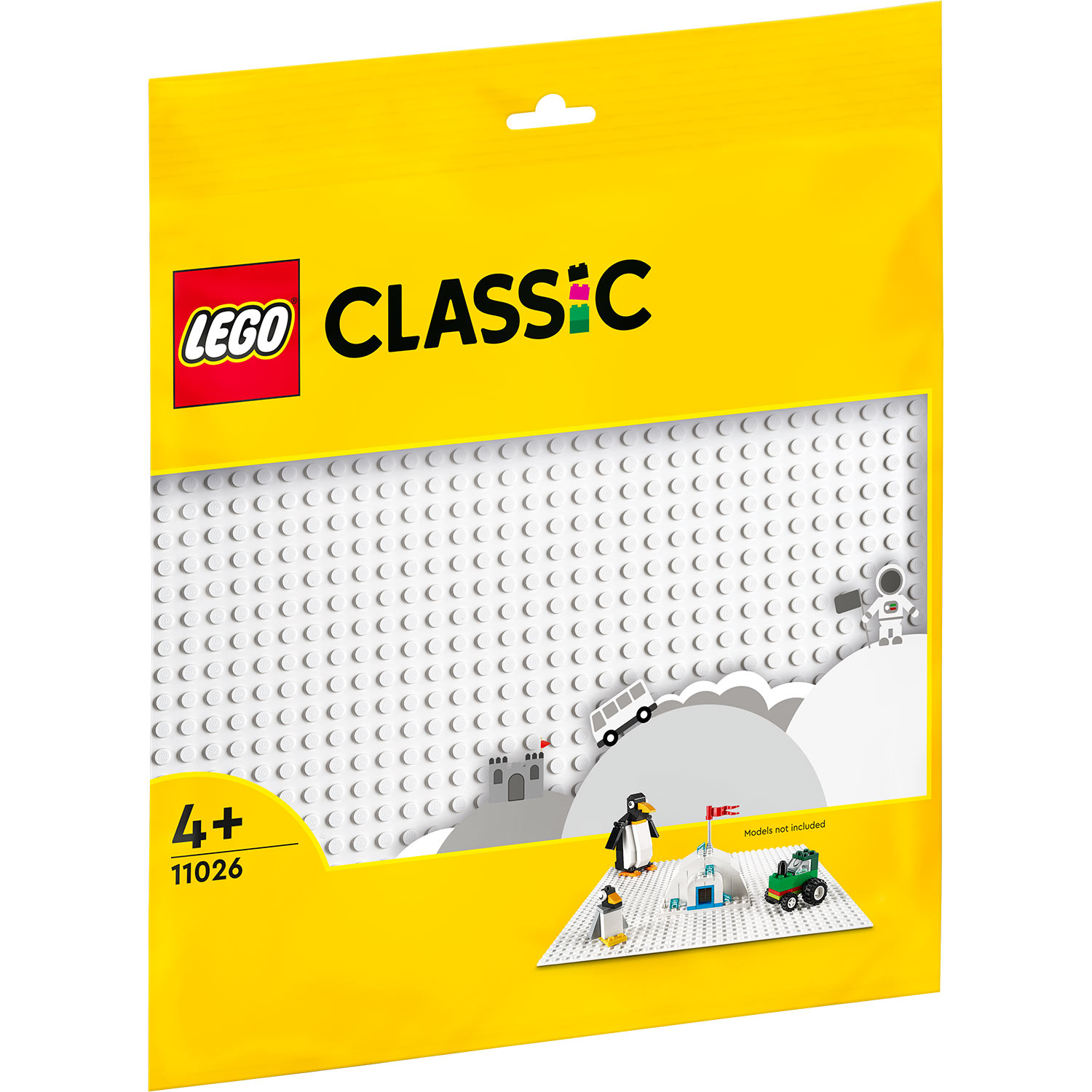 LEGO® Classic 11026 Bela podloga za gradnju LEGO® Classic 11026 Bela podloga za gradnju