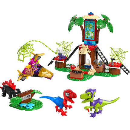 LEGO® Marvel 11200 Bitka Spajdija i Gobi-Raptora kod štaba na drvetu