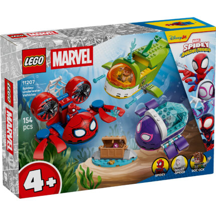 LEGO® Marvel 11207 Spajdi: Podvodna vozila