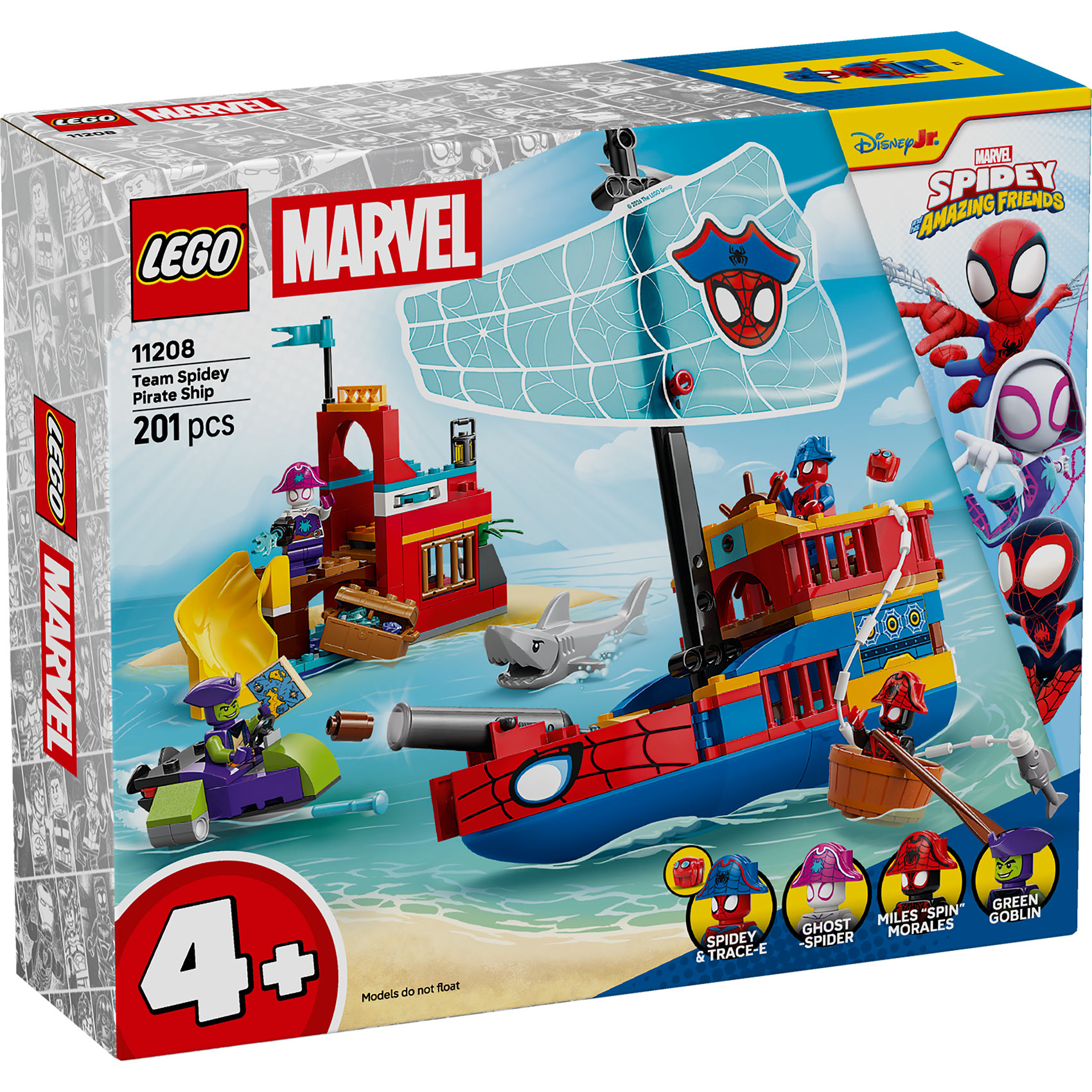 LEGO® Marvel 11208 Piratski brod Spajdijevog tima LEGO® Marvel 11208 Piratski brod Spajdijevog tima