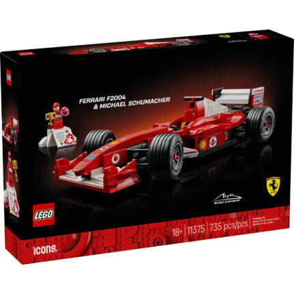 LEGO® Icons 11375 Ferrari F2004 i Mihael Šumaher