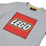 LEGO® Iconic majica kratkih rukava, melirano siva