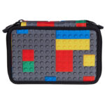 LEGO® Iconic troslojna pernica sa priborom: Šarene kocke