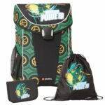 LEGO® Ninjago lagani školski ranac, trodelni set - ranac, pernica, vreća: Moć zma