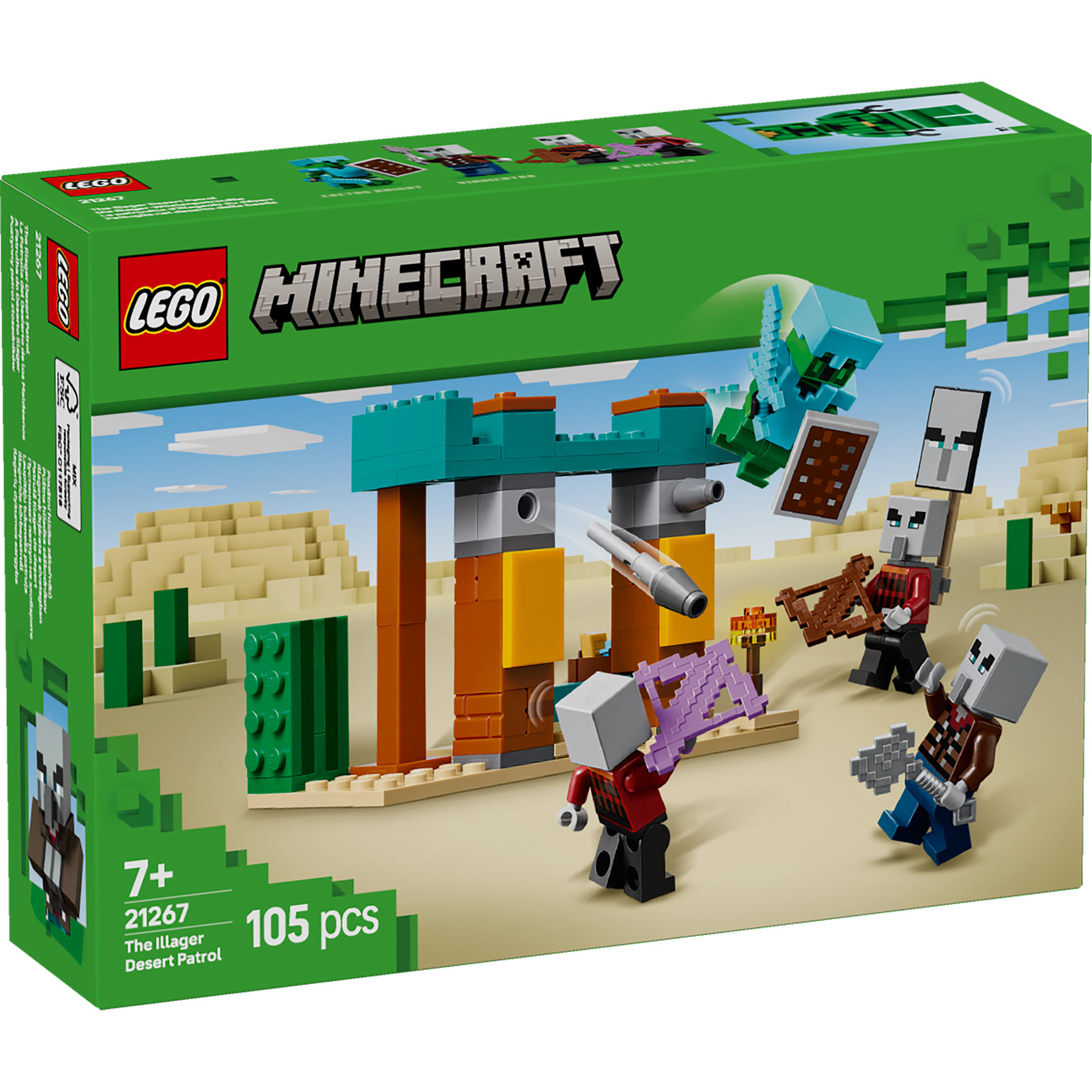 LEGO® Minecraft 21267 Iladžerska pustinjska patrola LEGO® Minecraft 21267 Iladžerska pustinjska patrola
