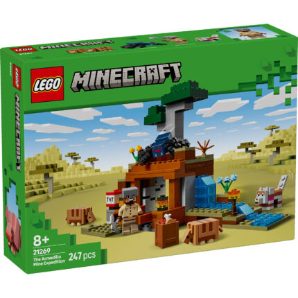 LEGO® Minecraft 21269 Ekspedicija rudarenja uz pomoć armadila