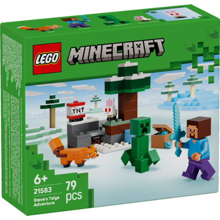LEGO® Minecraft 21583 Stivova avantura u tajgi