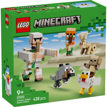 LEGO® Minecraft 21592 Napad pilećih jahača u pustinji