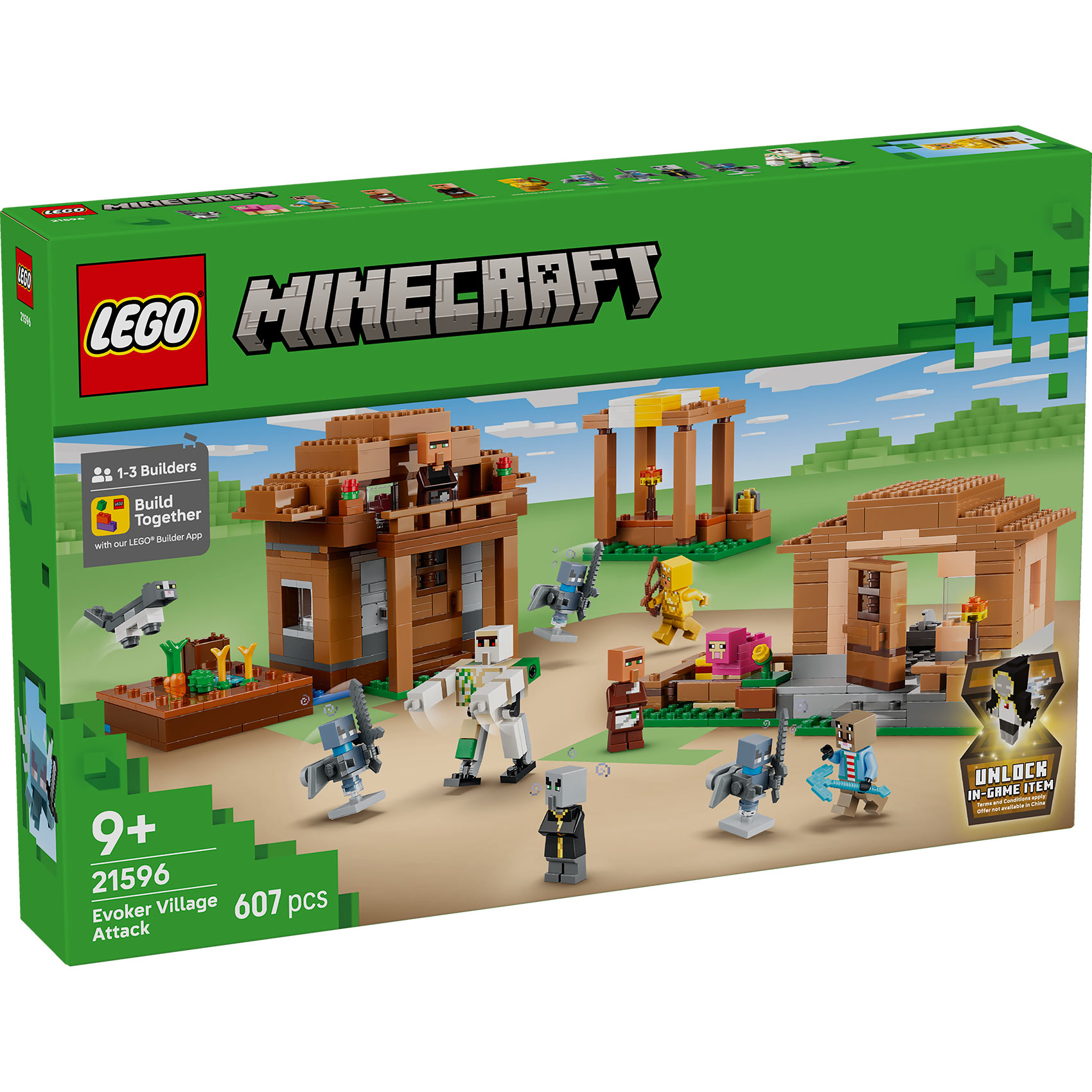 LEGO® Minecraft 21596 Napad na selo Evokera LEGO® Minecraft 21596 Napad na selo Evokera