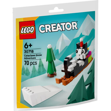 LEGO® Creator 3u1 30718 Snežna avantura mačka Ketaklo