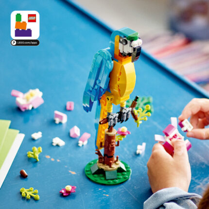 LEGO® Creator 3u1 31136 Egzotični papagaj