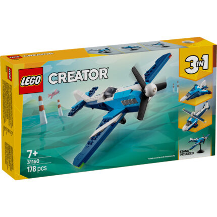 LEGO® Creator 3u1 31160 Letelica: Trkački avion