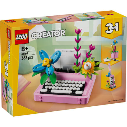LEGO® Creator 3u1 31169 Pisaća mašina sa cvećem