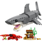 LEGO® Creator 3u1 31381 Strašna ajkula i kovčeg s blagom