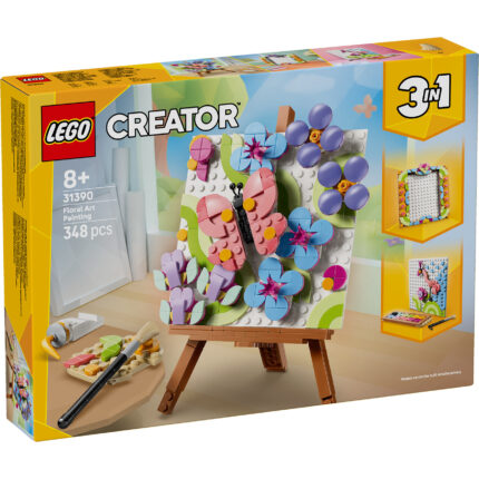 LEGO® Creator 3u1 31390 Cvetna umetnost – slika kao dekor