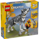 LEGO® Creator 3u1 31393 Šumske životinje: Sivi vuk