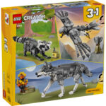 LEGO® Creator 3u1 31393 Šumske životinje: Sivi vuk