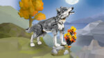 LEGO® Creator 3u1 31393 Šumske životinje: Sivi vuk
