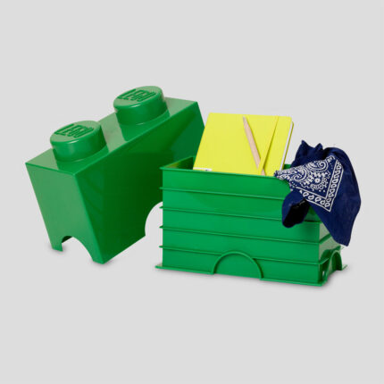 LEGO® kutija za odlaganje (2): Tamno zelena