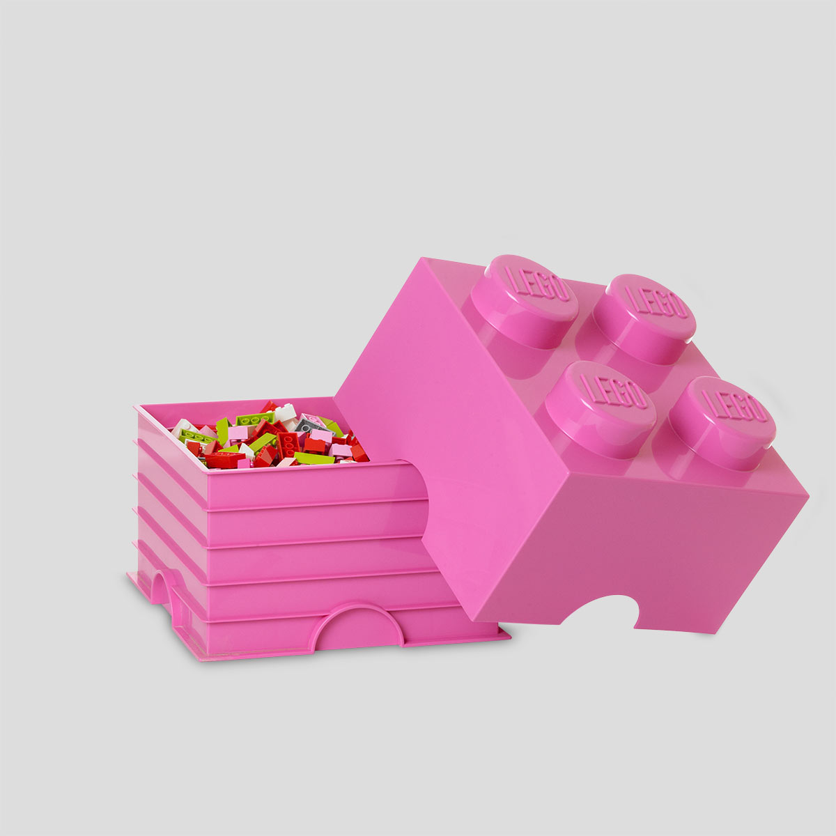 LEGO® kutija za odlaganje (4): Jarko ljubičasta LEGO® kutija za odlaganje (4): Jarko ljubičasta