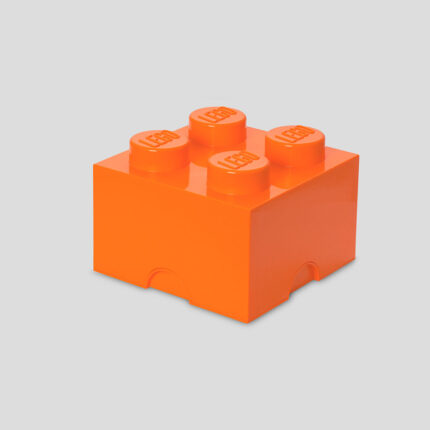LEGO® kutija za odlaganje (4): Jarko naranžasta