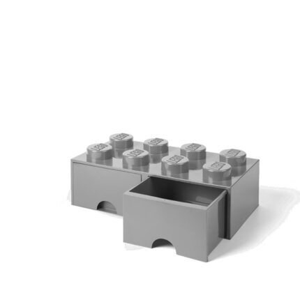 LEGO® fioka (8): Tamno siva