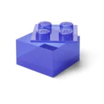 LEGO® kutija za odlaganje sa poklopcem (4): Svetlucava ljubičasta
