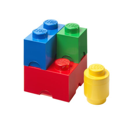 LEGO® kutije za odlaganje set (4 kom): klasik boje
