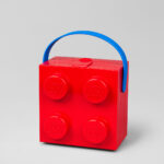LEGO® kutija za užinu sa ručkom: Crvena
