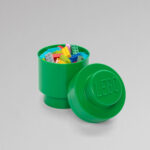 LEGO® kutija za odlaganje, okrugla (1): Tamno zelena