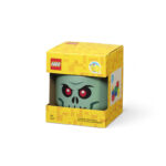 LEGO® glava za odlaganje (mala): Zeleni skeleton