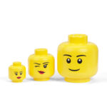 LEGO® glava za odlaganje (velika): Devojčica