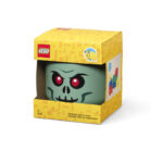 LEGO® glava za odlaganje (velika): Zeleni skeleton